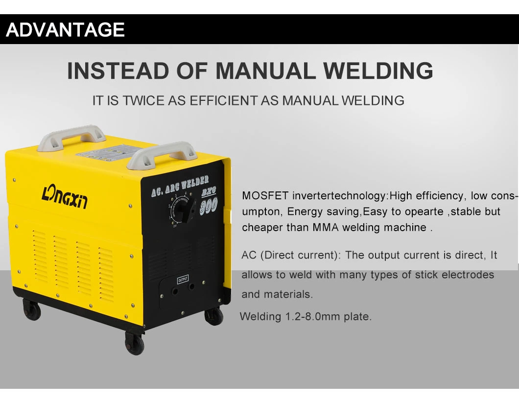 High Frequency Multifunctional AC Stick MMA Arc Welding Machinery