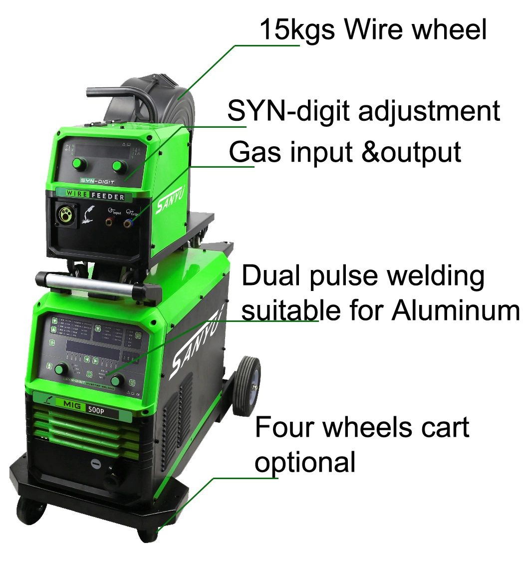 MIG-500pw Double Pulse Water Cooling MIG Welder MIG Welding Machine